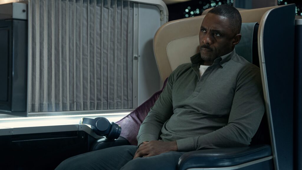 Idris Elba from Hijack