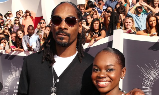 Cori Broadus and Snoop Dogg