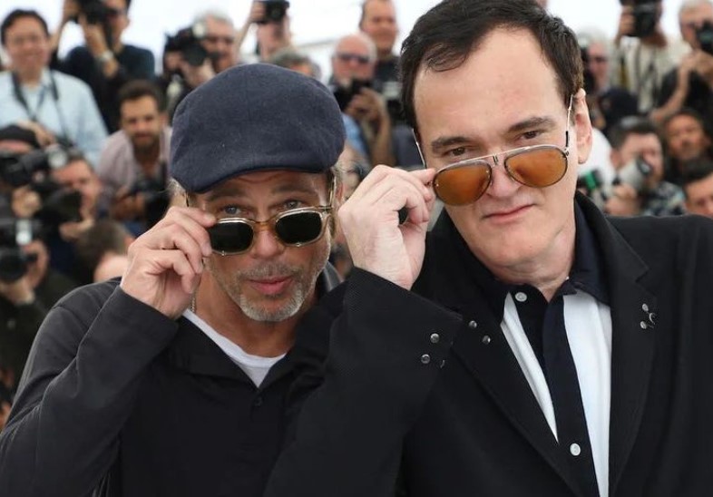 Brad Pitt and Quentin Tarantino - The Movie Critic